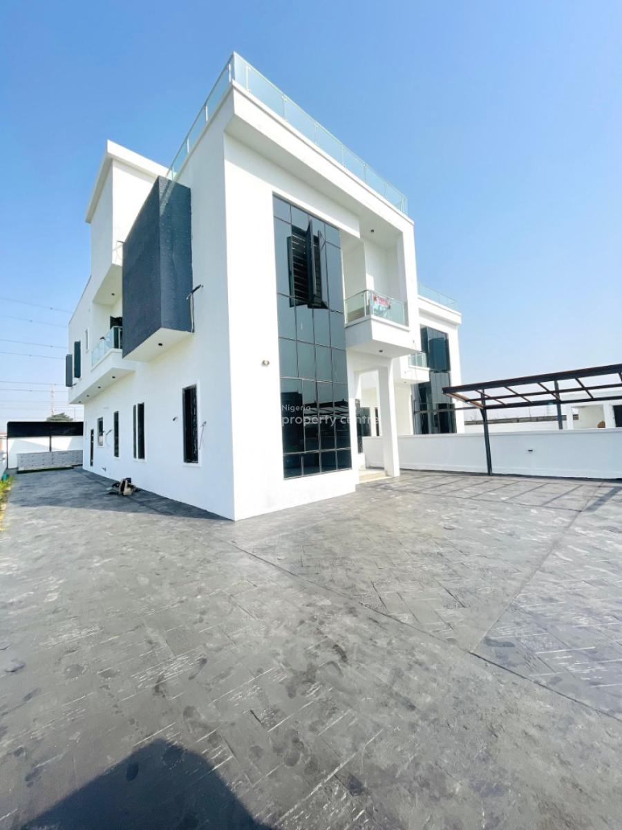 Fully Detached Duplex with with Pool, Cinema, Open Top Terrace and Bq, Royal Garden Estate, Ajah, Lagos, Detached Duplex for Sale