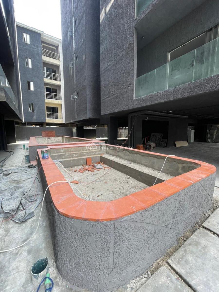 Solid 3 Bedroom Apartment with Swimming Pool and Elevator, Ikate, Ikate, Lekki, Lagos, Block of Flats for Sale
