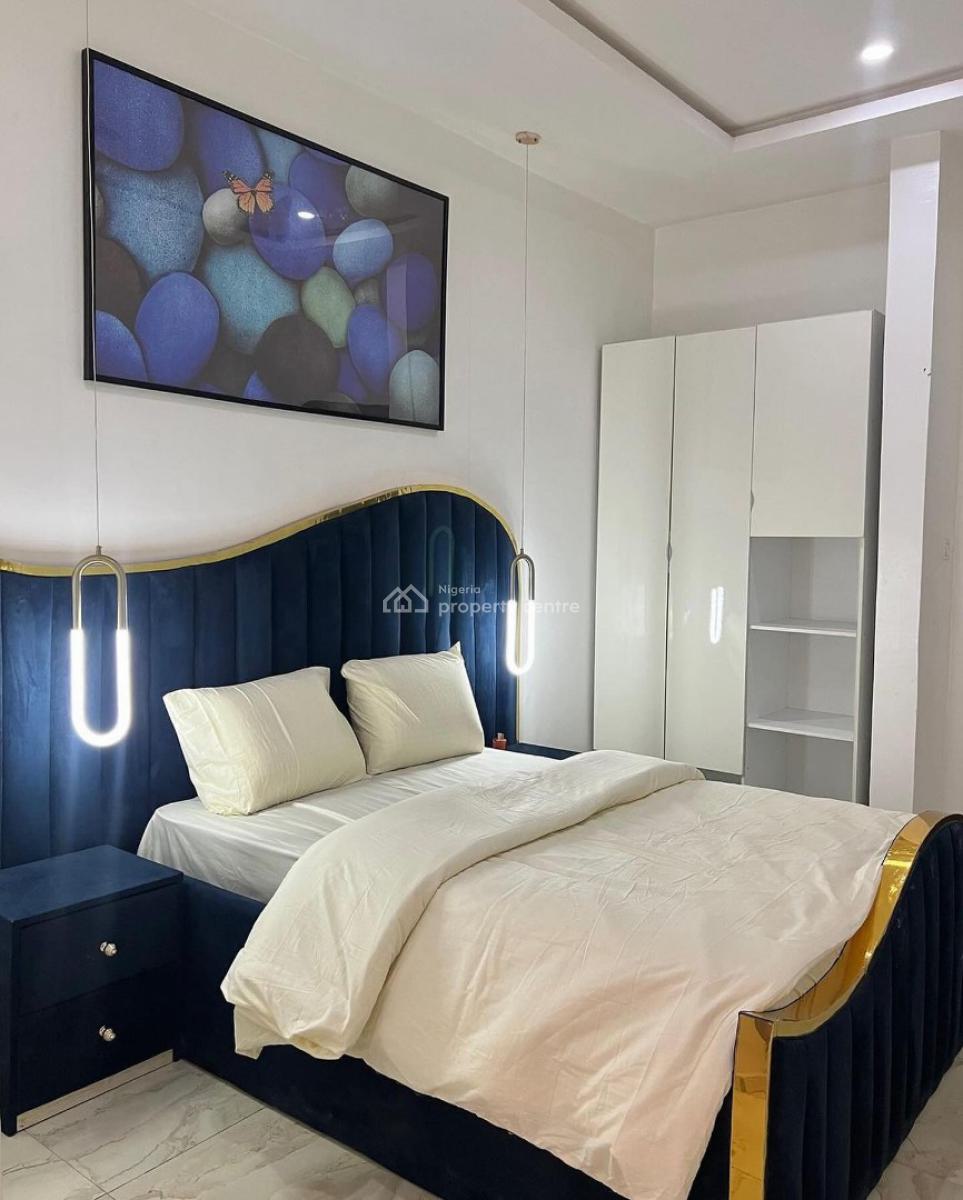 Short-spot Lavender 3 Bedroom Duplex Apartment, Gbangbala Street, Ikate, Lekki, Lagos, Flat / Apartment Short Let