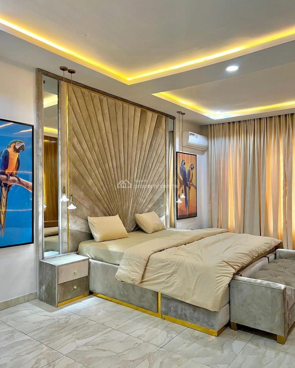 Short-spot Alpha 3 Bedroom Duplex Apartment, Gbangbala Street, Ikate, Lekki, Lagos, Flat / Apartment Short Let