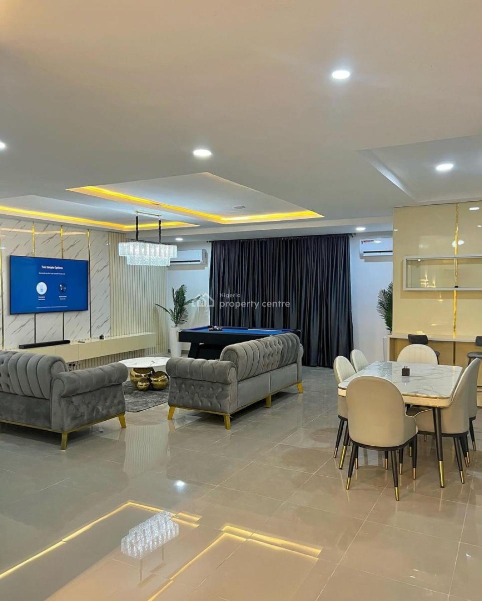 Short-spot Alpha 3 Bedroom Duplex Apartment, Gbangbala Street, Ikate, Lekki, Lagos, Flat / Apartment Short Let