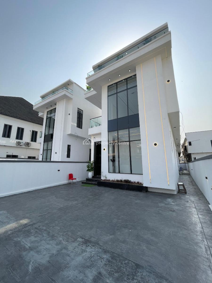 Well Built 5 Bedroom Fully Detached Duplex with Swimming Pool and Bq, Harris Vgc Drive, Vgc, Lekki, Lagos, Detached Duplex for Sale