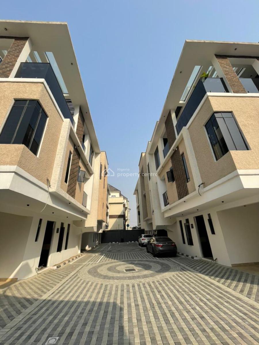Well Built 4 Bedroom Terraced Duplex with Bq in a Secured Location, Lekki Phase 1, Lekki Phase 1, Lekki, Lagos, Terraced Duplex for Sale