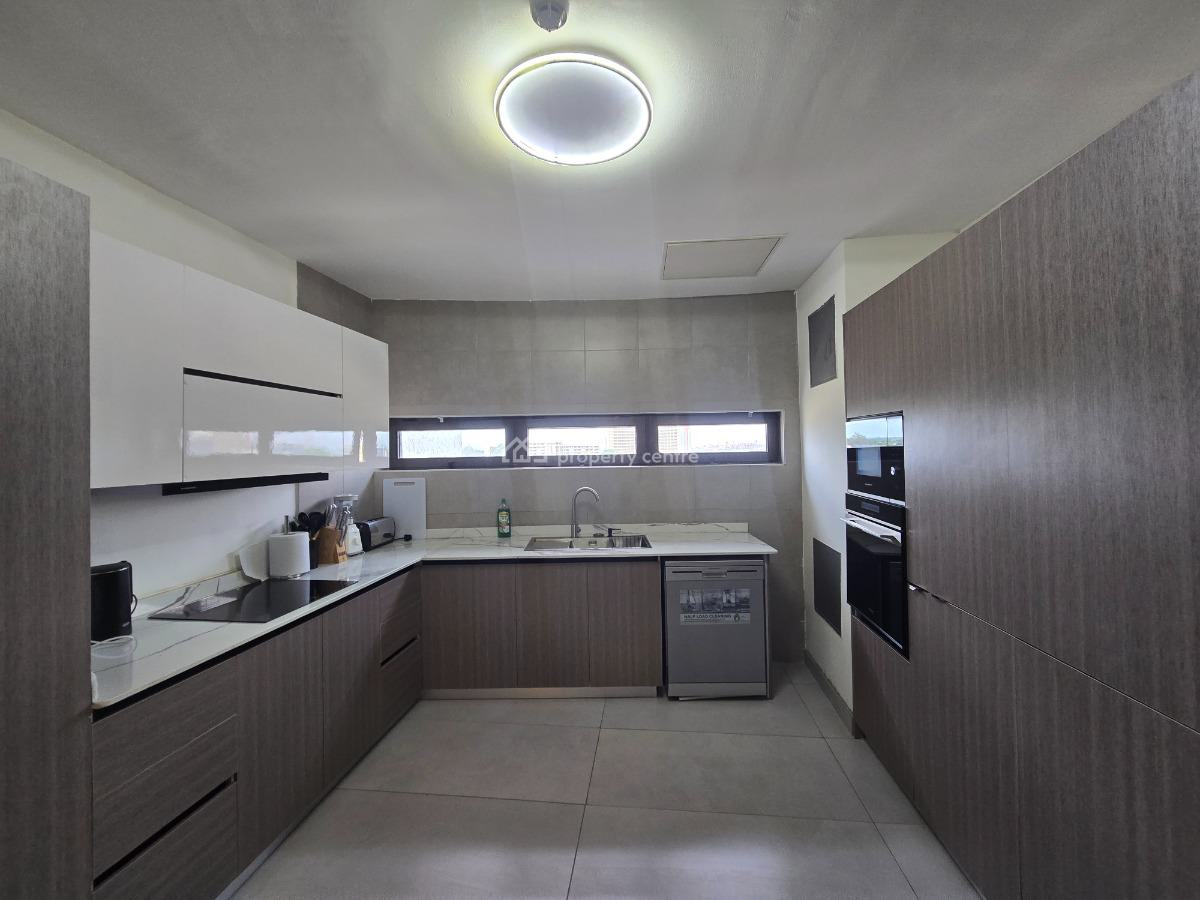 Fully Furnished & Serviced Four (4) Bedroom Flat with Bq, Elevator&gym, Victoria Island Extension, Victoria Island (vi), Lagos, Flat / Apartment for Sale