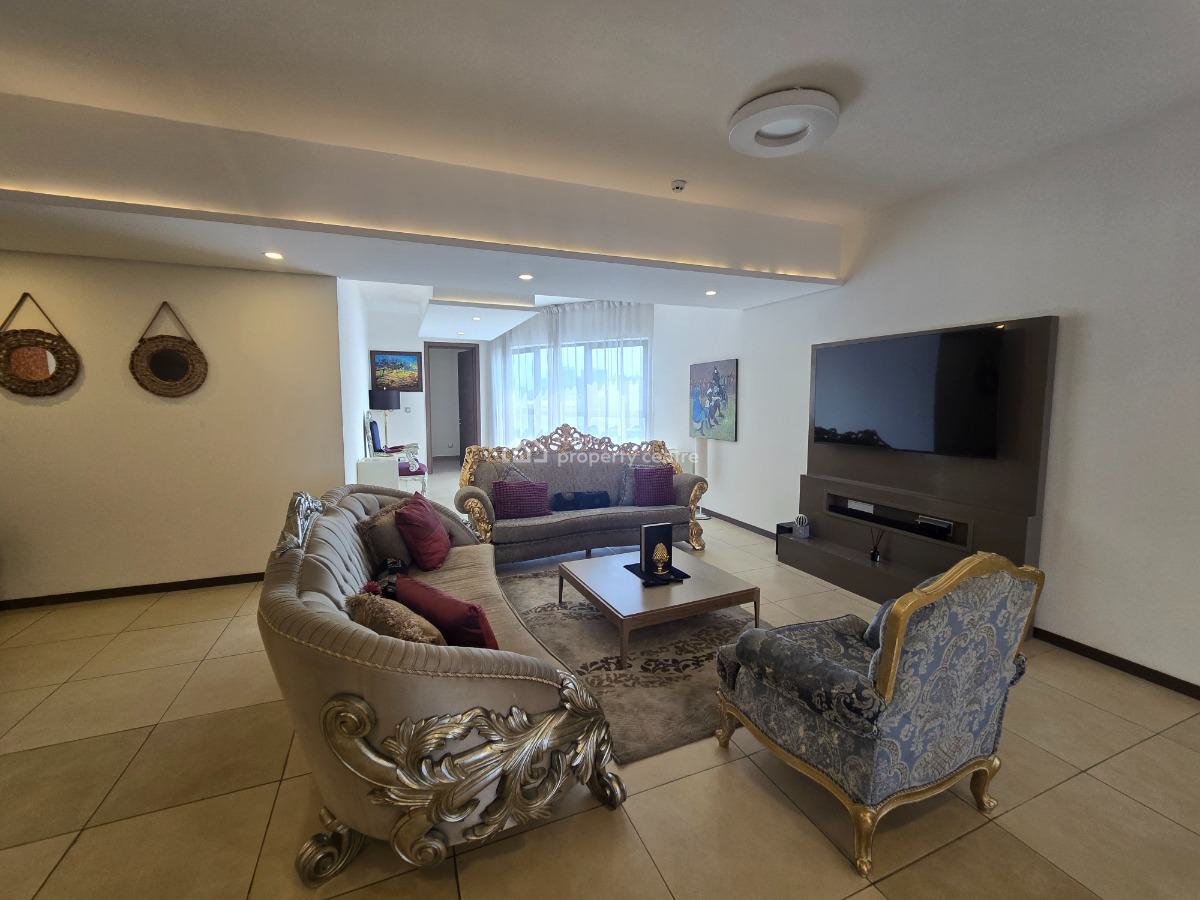 Fully Furnished & Serviced Three (3) Bedroom Flat with Bq,elevator&gym, Victoria Island (vi), Lagos, Flat / Apartment for Sale