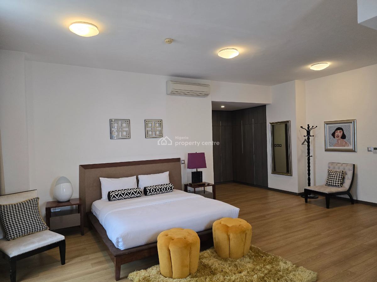 Fully Furnished & Serviced Three (3) Bedroom Flat with Bq,elevator&gym, Victoria Island (vi), Lagos, Flat / Apartment for Sale