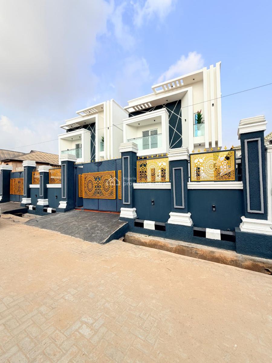 Newly Built 4 Bedroom Detached Duplex, Abule Egba, Agege, Lagos, Detached Duplex for Sale