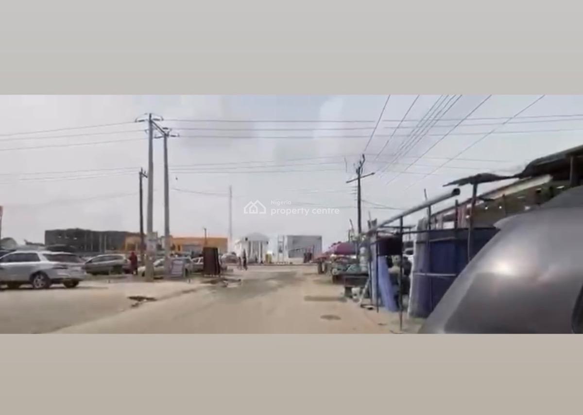 Distress Land- Best Budget Commercial Land Available on The Expresswy, Blenco Supermarket, Ogidan Sangotedo, Lekki Expressway, Lekki, Lagos, Commercial Land for Sale