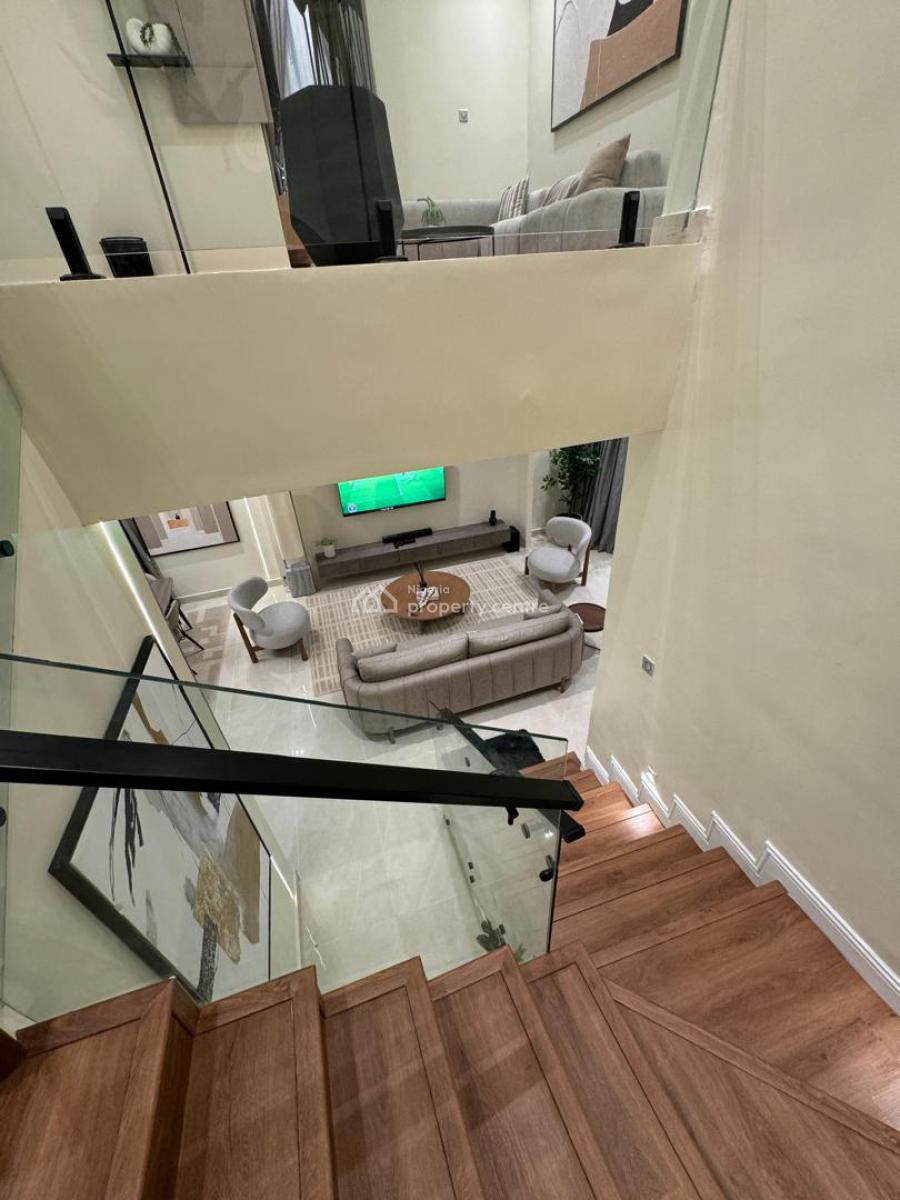 Luxury 2bed Terrace with Pool, Gym and Bathtub, Ikate Elegushi, Lekki, Lagos, Terraced Duplex Short Let