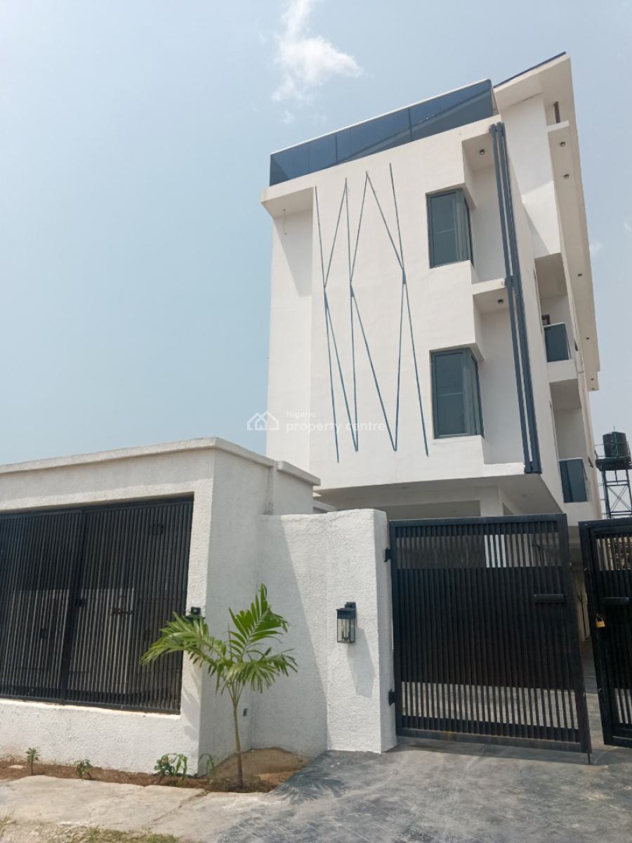Brand New, Luxury 3 Bedrooms Maisonette Penthouse, Ocean View., Atlantic View Estate, Alpha Beach Road, New-road Bustop, Igbo Efon, Lekki, Lagos, Flat / Apartment for Sale