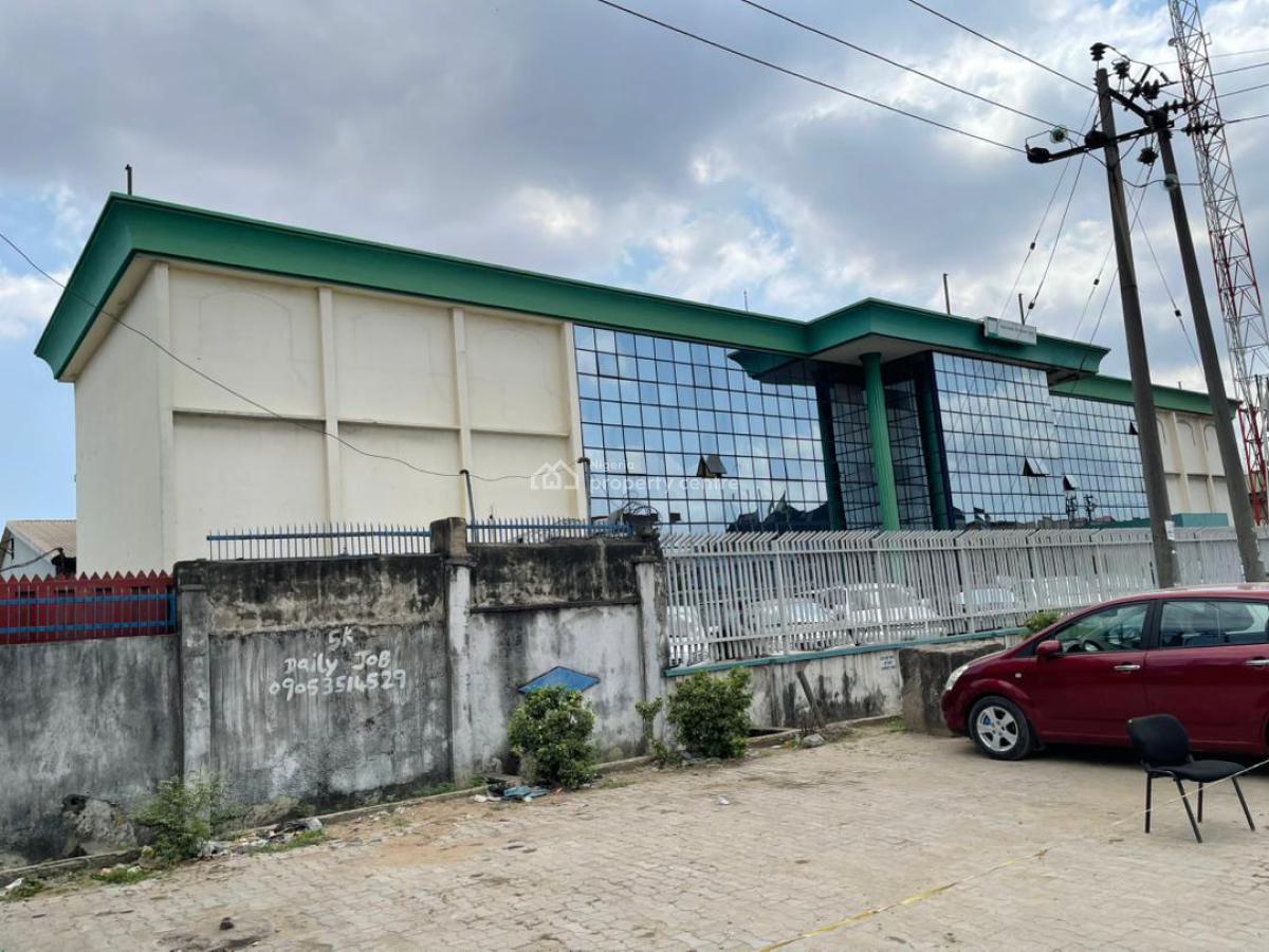 2 Bay Warehouse of 3,100sqm with Office of 600sqm Sitting on 6000sqms, Mushin, Lagos, Warehouse for Sale