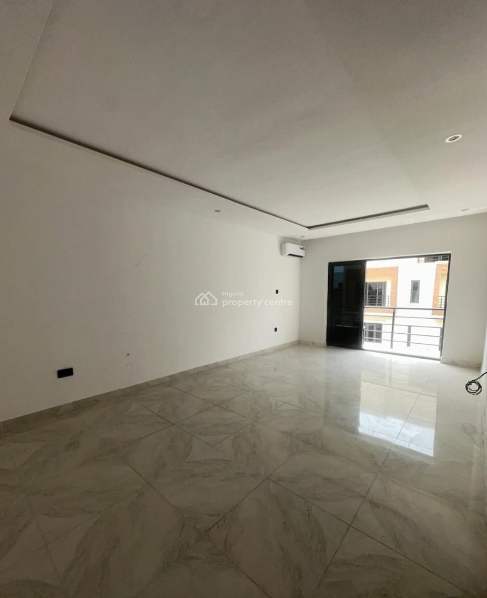 Newly Built and Serviced with 24/7 Power Supply 4 Bedroom En-suite Tow, Lekki Phase 1, Lekki, Lagos, Terraced Duplex for Rent