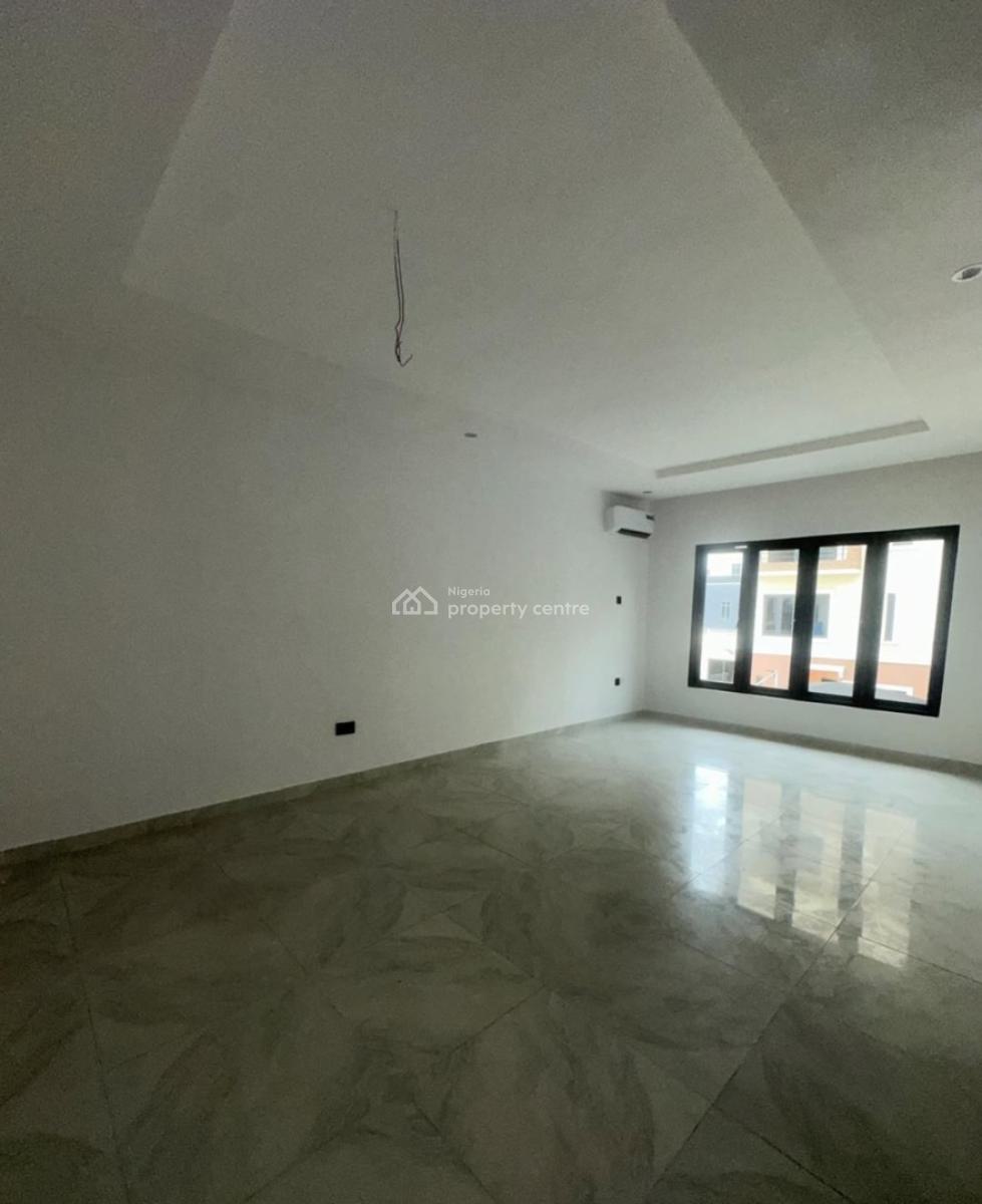 Newly Built and Serviced with 24/7 Power Supply 4 Bedroom En-suite Tow, Lekki Phase 1, Lekki, Lagos, Terraced Duplex for Rent