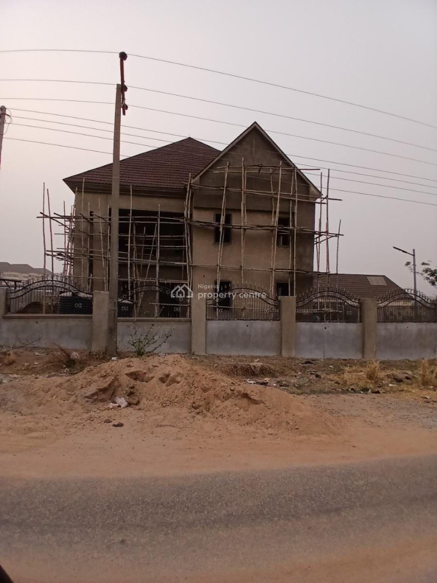 a Stand Alone Duplex with a Bq, Opposite Ochacho Estate, Life Camp, Abuja, Detached Duplex for Sale