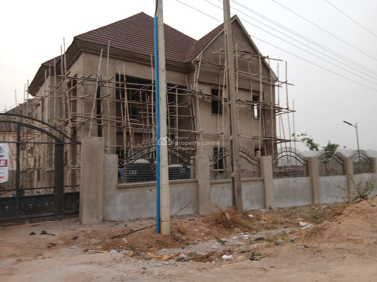 a Stand Alone Duplex with a Bq, Opposite Ochacho Estate, Life Camp, Abuja, Detached Duplex for Sale