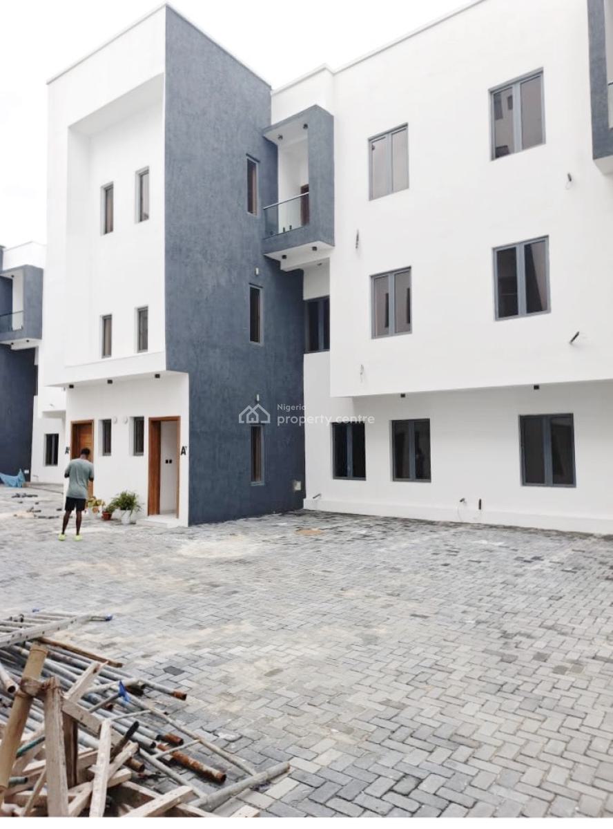 a Newly Built Spacious 4 Bedroom Terrace Duplex with Bq, Off Freedom Way, Ikeja, Lagos, Terraced Duplex for Rent