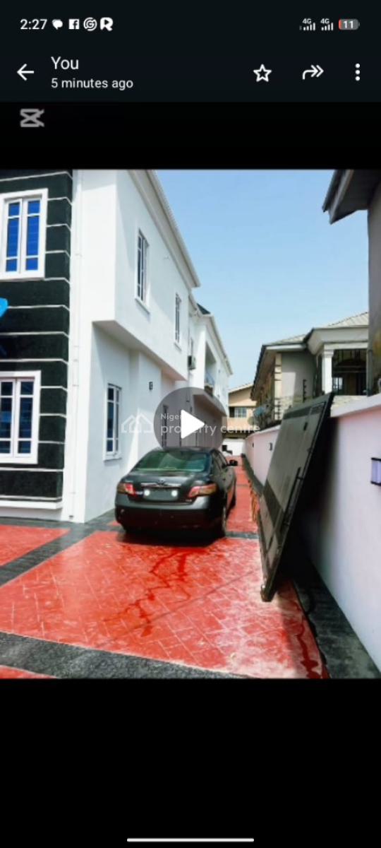 Standard 5 Bedroom Duplex with Bq and Building Approval, at Unity Estates Along Badore Road, Ajah, Lagos, Detached Duplex for Sale