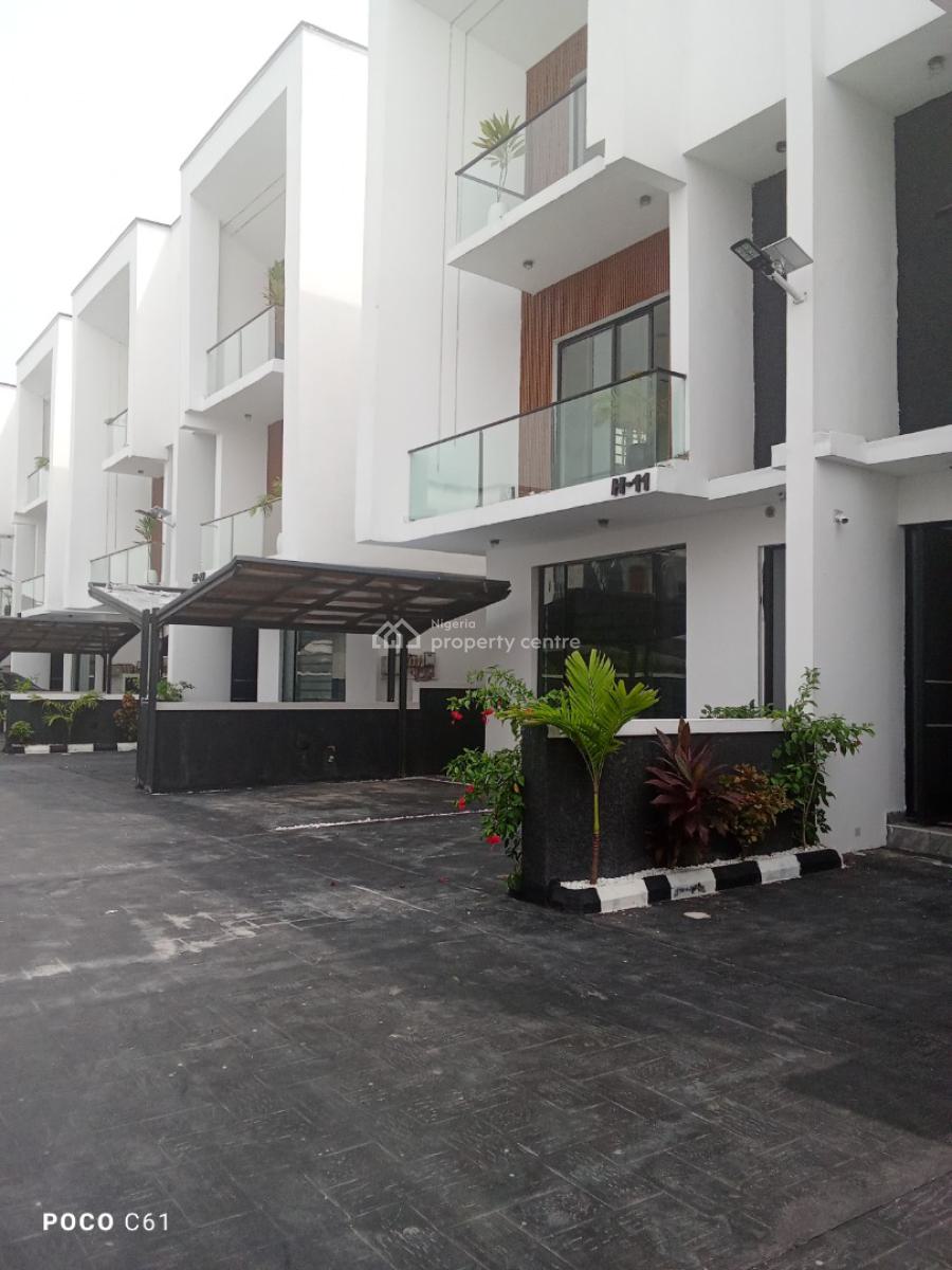 Luxury Top Notch 4 Bedroom Semi Detached Duplex with Bq and Car Port, Orchid Road Lekki, Lekki, Lagos, Semi-detached Duplex for Sale