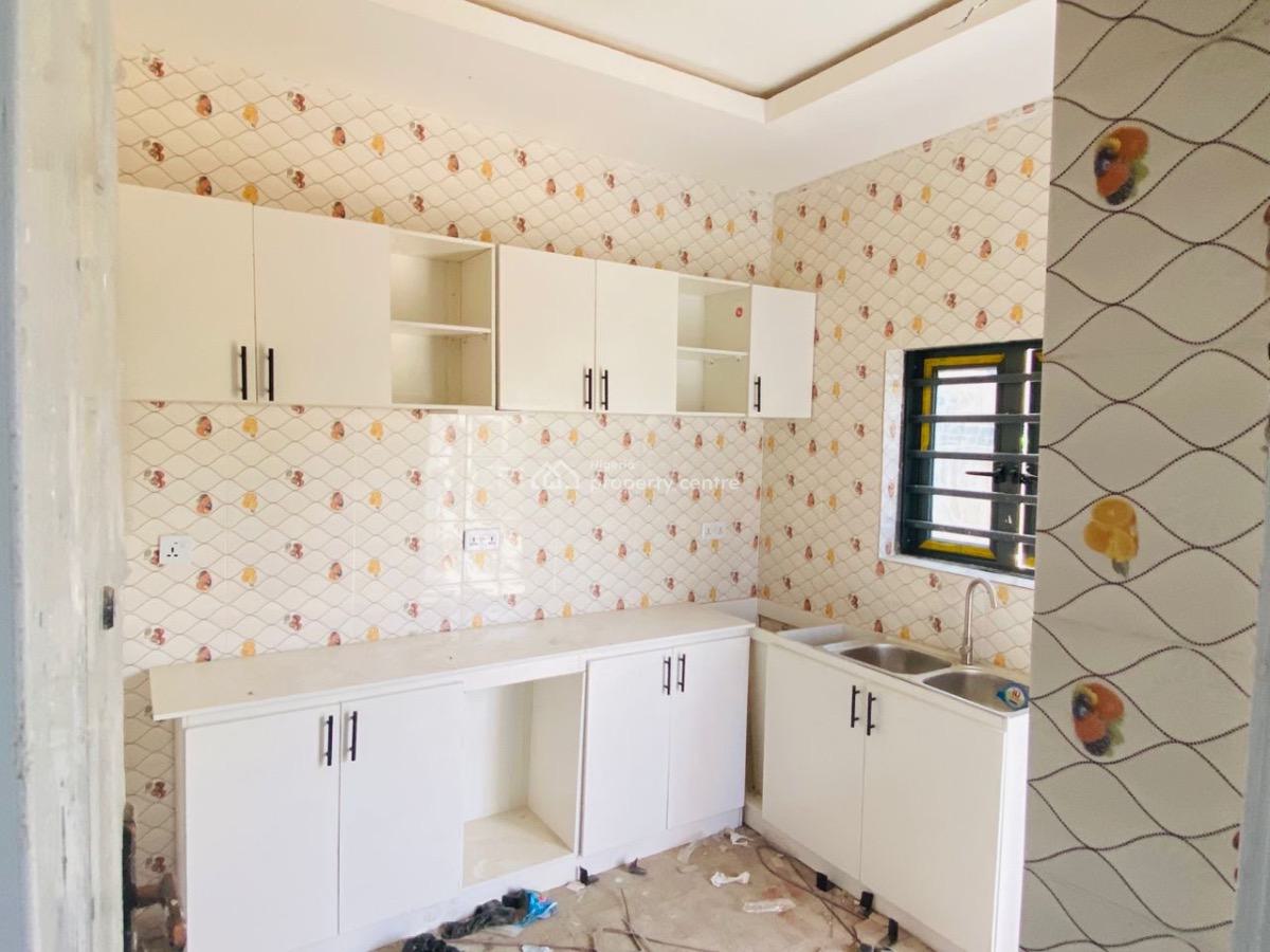 Very Nice 2 Bedroom Flat Upstairs in a Secured Estate, Vintage Estate, Sangotedo, Ajah, Lagos, Flat / Apartment for Rent