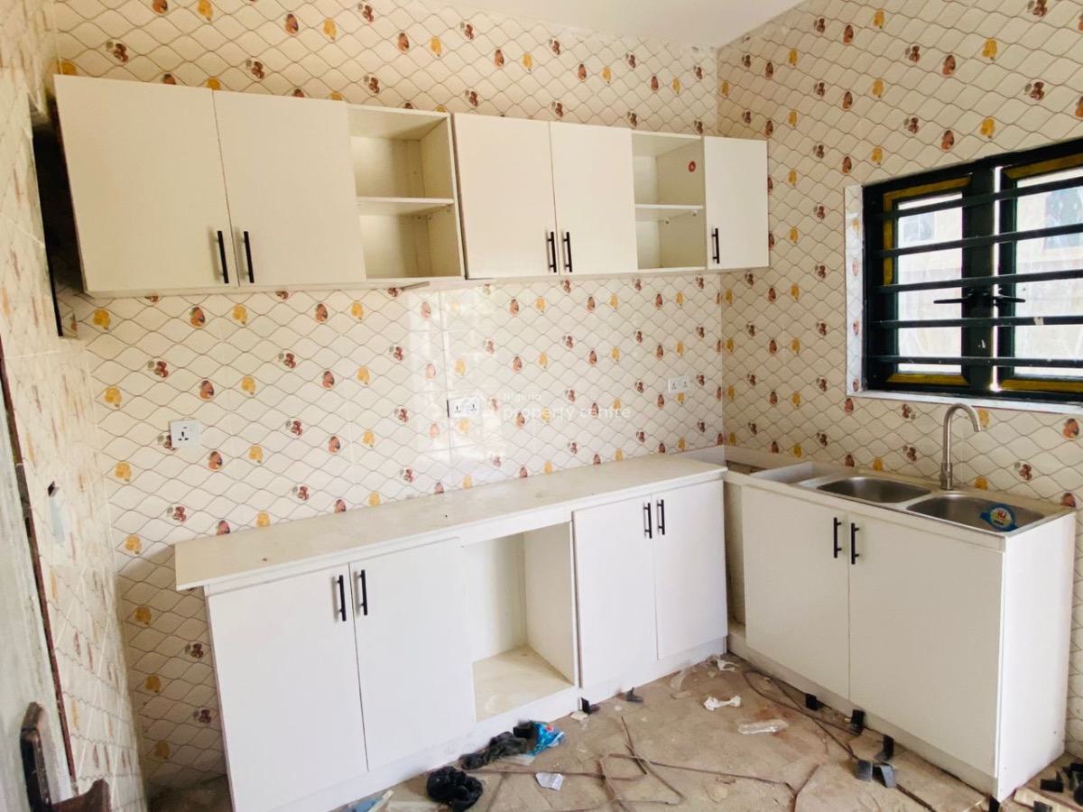 Very Nice 2 Bedroom Flat Upstairs in a Secured Estate, Vintage Estate, Sangotedo, Ajah, Lagos, Flat / Apartment for Rent