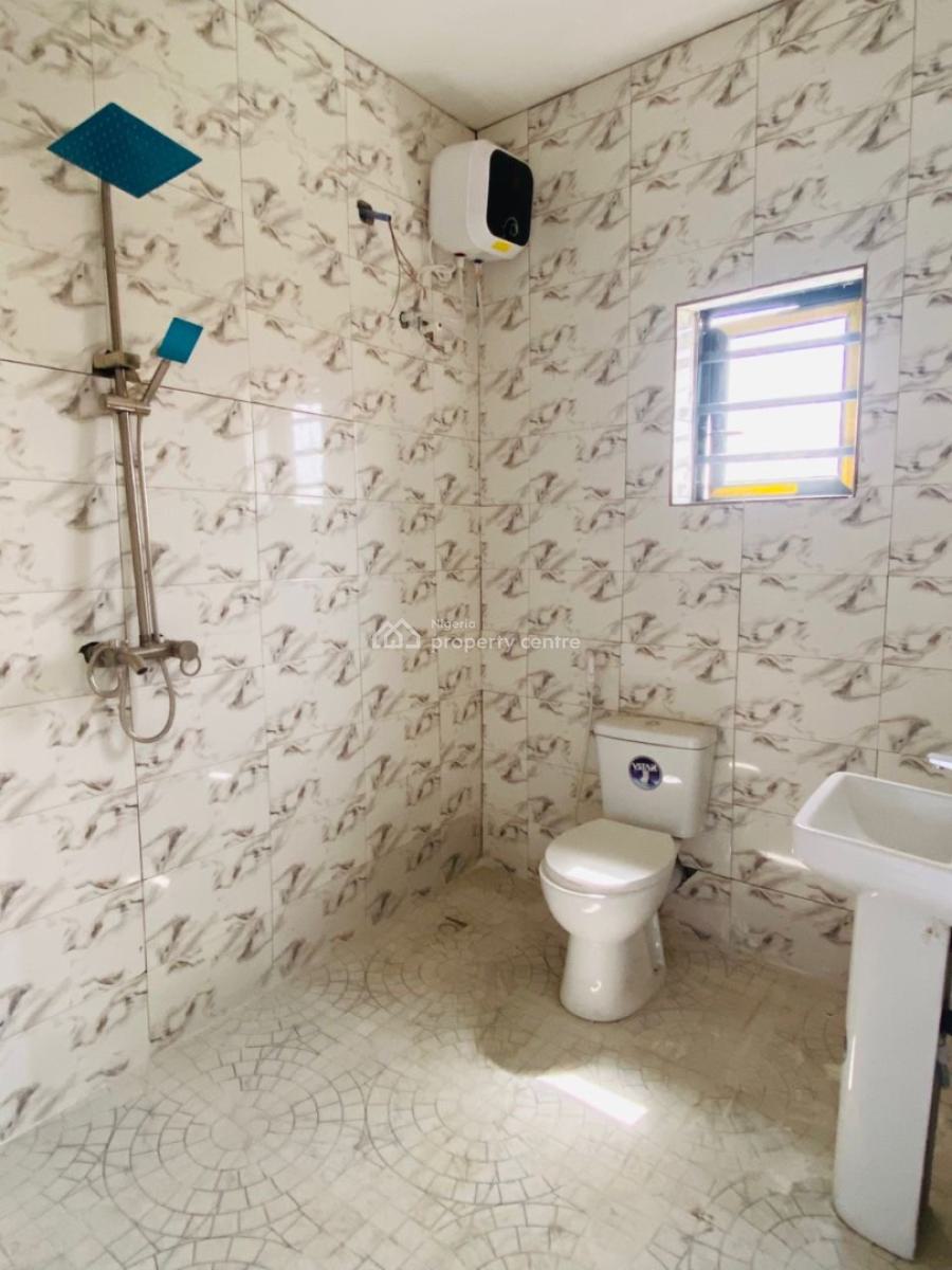 Very Nice 2 Bedroom Flat Upstairs in a Secured Estate, Vintage Estate, Sangotedo, Ajah, Lagos, Flat / Apartment for Rent