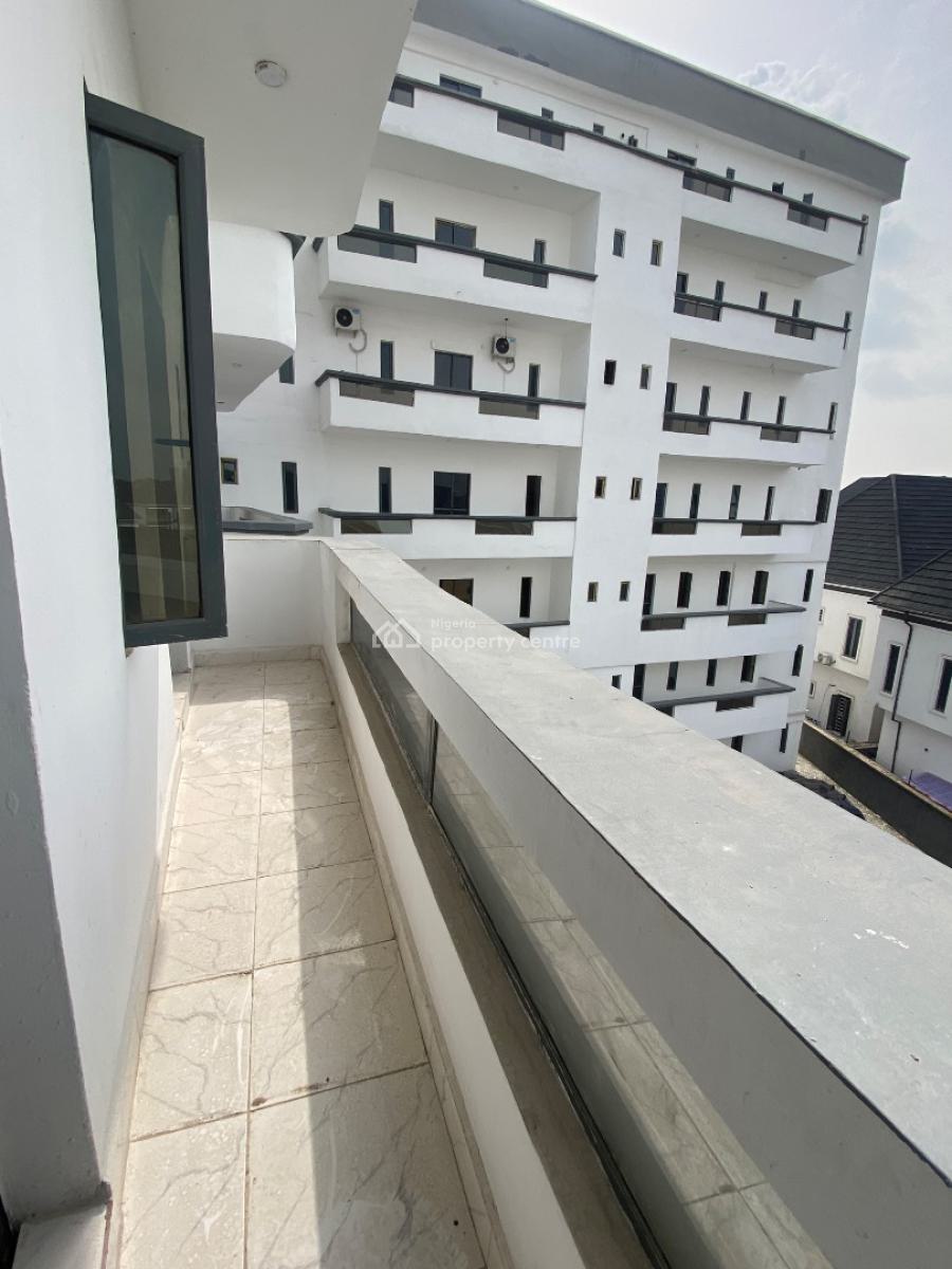 Luxury Standard Newly Built 2 Bedroom Flat with Balconies, Chevron , in a Secured Estate ., Lekki, Lagos, Flat / Apartment for Rent