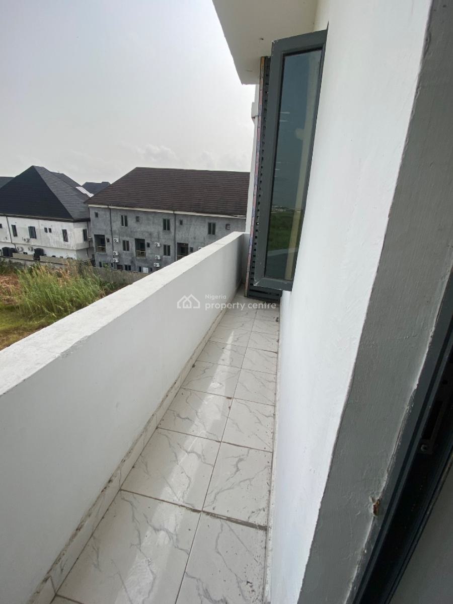 Luxury Standard Newly Built 2 Bedroom Flat with Balconies, Chevron , in a Secured Estate ., Lekki, Lagos, Flat / Apartment for Rent
