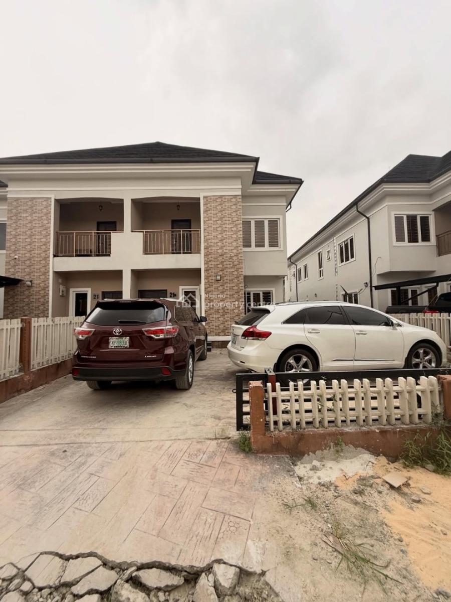 Exclusive 4 Bedroom Duplex in a Highly Secured Estate, Reef Court Estate Off Peter Odili Road, Port Harcourt, Rivers, Semi-detached Duplex for Sale