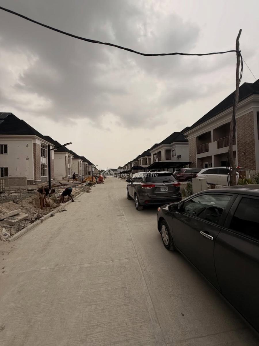 Exclusive 4 Bedroom Duplex in a Highly Secured Estate, Reef Court Estate Off Peter Odili Road, Port Harcourt, Rivers, Semi-detached Duplex for Sale