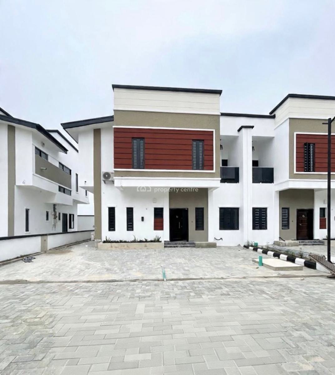 Lovely 4 Bedroom Semi Detached Duplex with Bq, Abijo, Abijo, Lekki, Lagos, Semi-detached Duplex for Sale