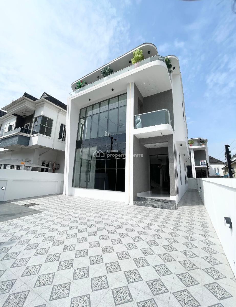 Luxury 5-bedroom Fully Detached Duplex -- Chevron, Lekki, Chevron Tollgate, Lekki, Lagos, Detached Duplex for Sale