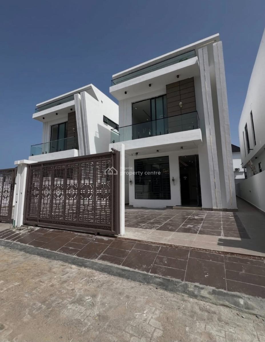 Newly Built Self Service 5bedroom Duplex with Bq, Orchid Road By Bis, Lekki, Lagos, Detached Duplex for Rent