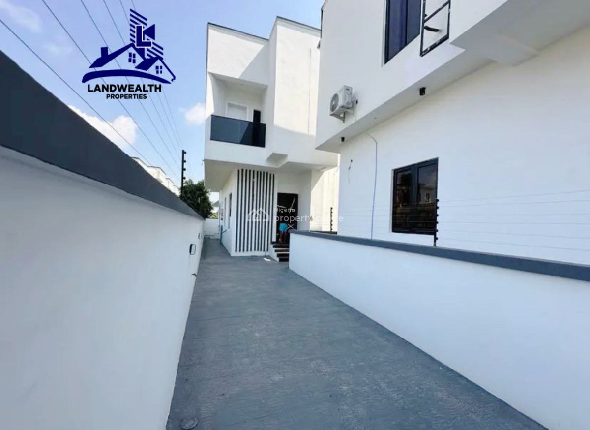 Tastefully 4 Bedroom Semi Detached Duplex with Bq, Secure Estate After Lbs Ajah Lagos, Ajah, Lagos, Semi-detached Duplex for Sale