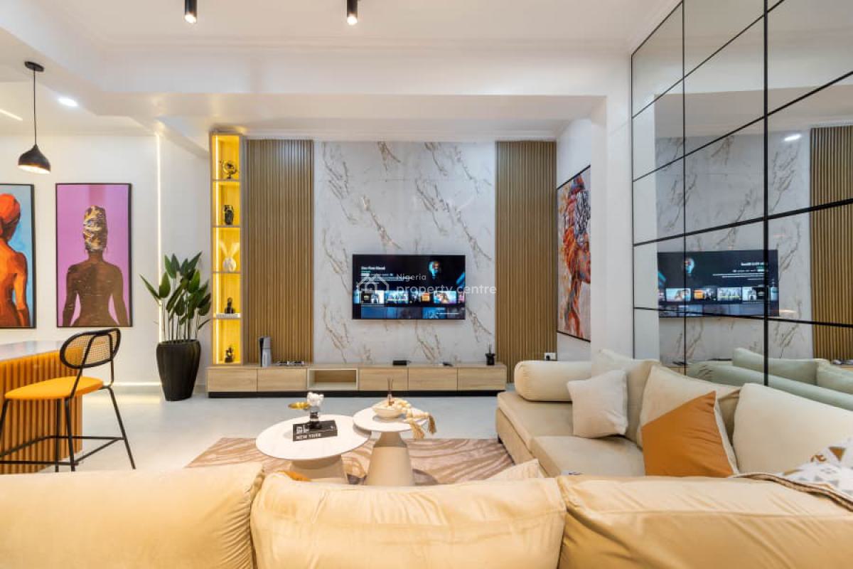 Luxury Newly Launched 2 Bedroom Apartment with Wine Bar &ps5, Wifi, Power Supply,security,car Park Space and Lots More, Ikate, Lekki, Lagos, Flat / Apartment Short Let
