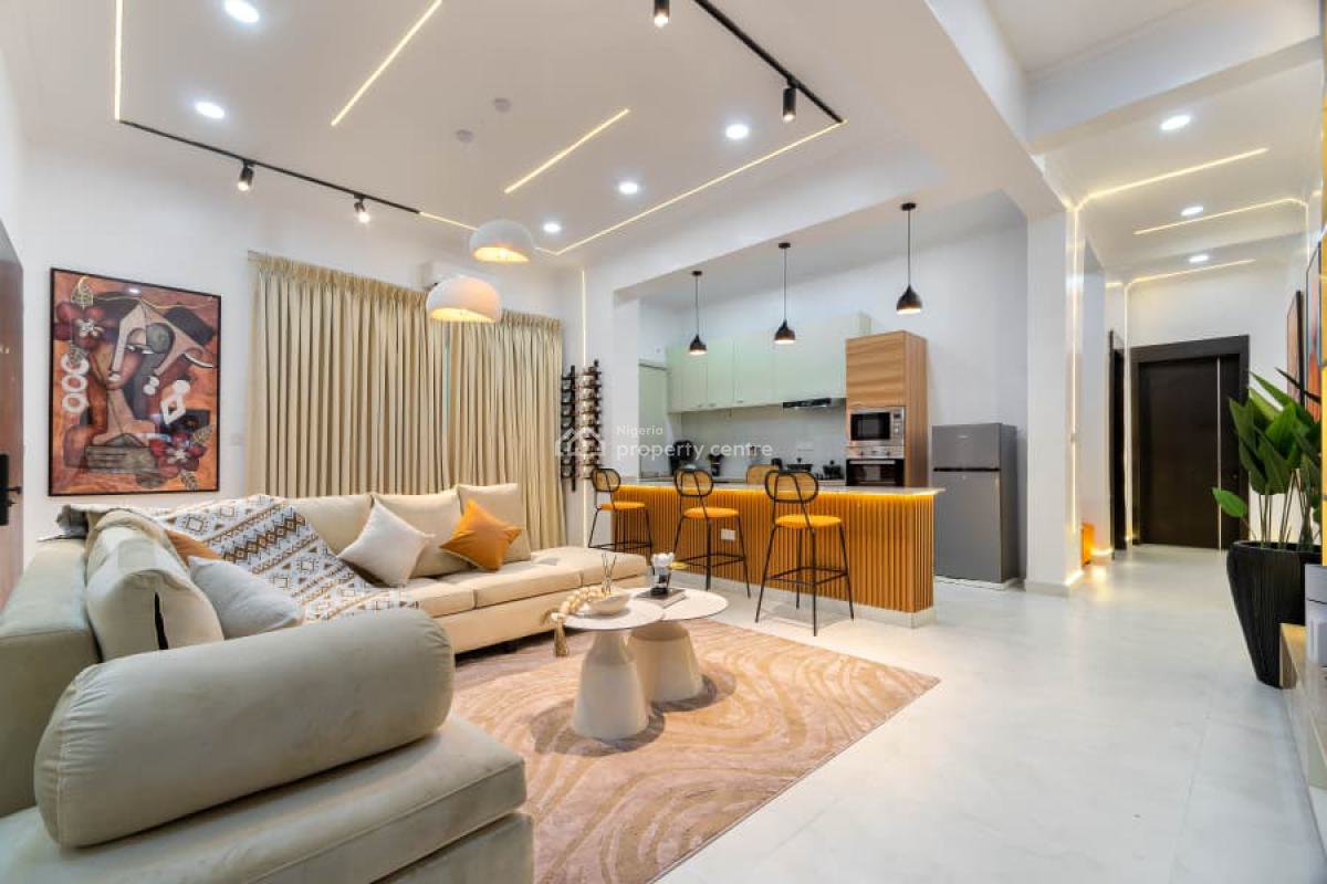 Luxury Newly Launched 2 Bedroom Apartment with Wine Bar &ps5, Wifi, Power Supply,security,car Park Space and Lots More, Ikate, Lekki, Lagos, Flat / Apartment Short Let