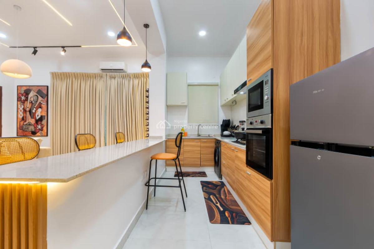 Luxury Newly Launched 2 Bedroom Apartment with Wine Bar &ps5, Wifi, Power Supply,security,car Park Space and Lots More, Ikate, Lekki, Lagos, Flat / Apartment Short Let