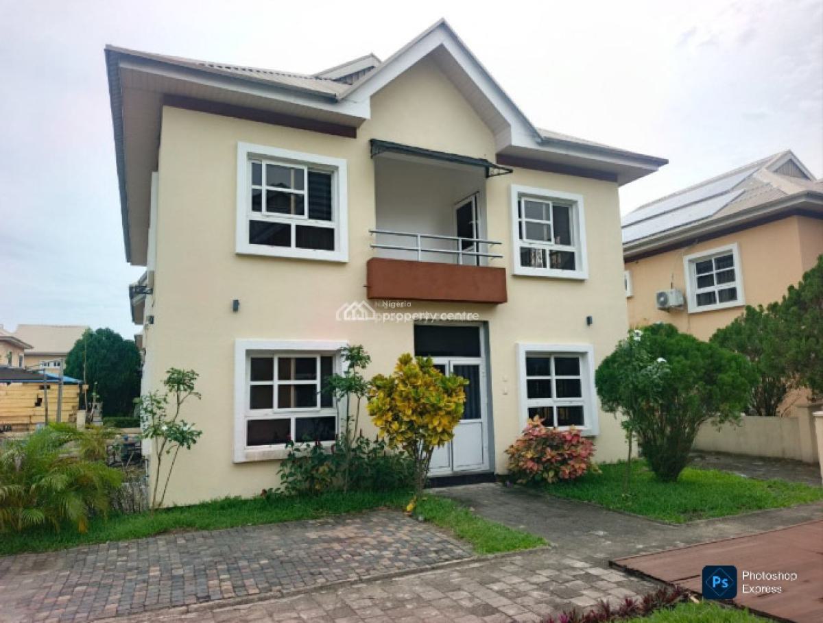5-bed Duplex in a Serene Estate (24hrs Light), Friends Colony Estate, Osapa, Lekki, Lagos, Detached Duplex for Rent