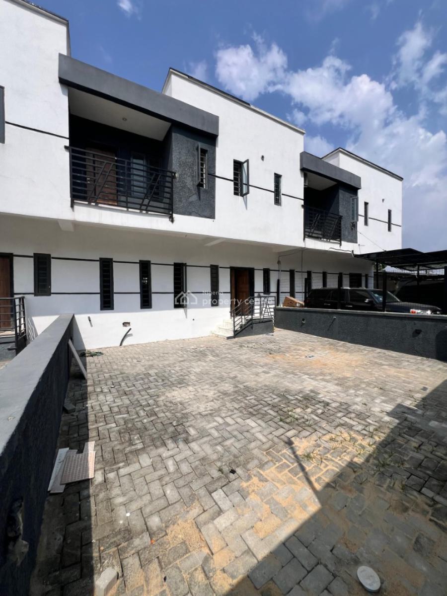 Brand New Self-compound 3-bedroom Terrace Duplex, Addo Road, Ajah, Lagos, Terraced Duplex for Rent