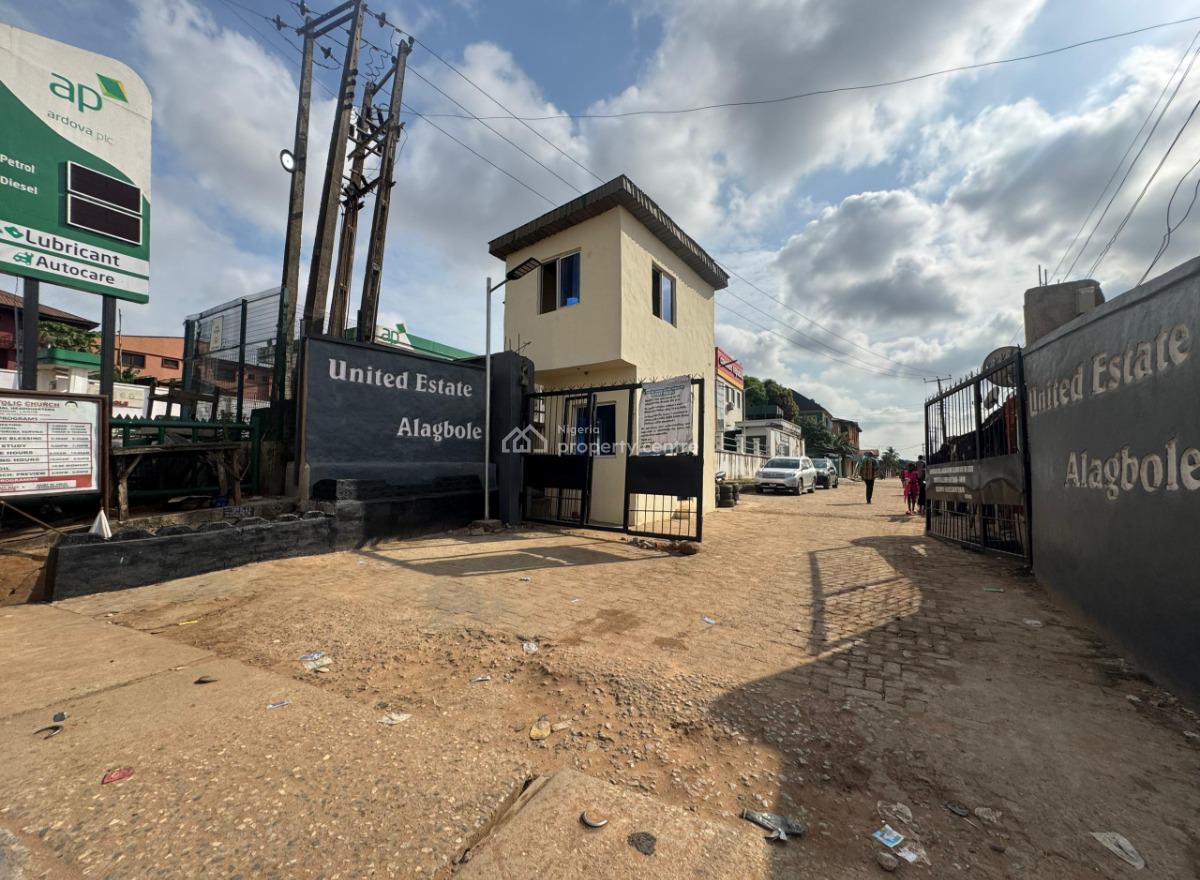Block of 8 Flats in United Estate,  Alagbole, United Estate Alagbole By Ojodu-berger, Alagbole, Ifo, Ogun, Block of Flats for Sale