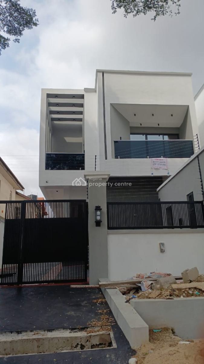 an Exotic 4 Bedroom Detached House with Study Room an Bq, Gra Phase 2, Magodo, Lagos, Detached Duplex for Sale