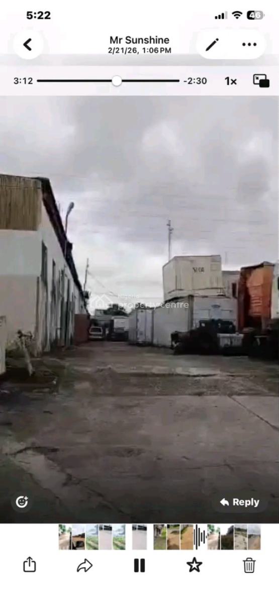 Commercial 21plot of Land Good for Company, Petrol Station Mini Estate, Apapa-oshodi Expressway,by Isolo Bus Stop, Oshodi, Lagos, Mixed-use Land for Sale