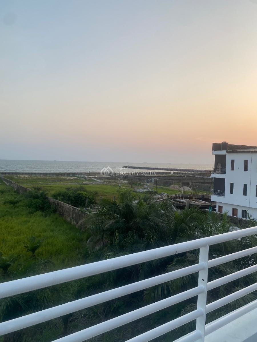 Seaview 4 Bedroom with Rooftop with Bq, Atlantic View Estate, Alpha Beach Road, Lekki, Lagos, Semi-detached Duplex for Rent