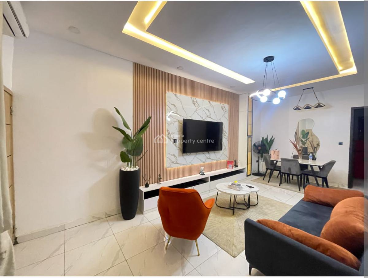 Fully Furnished 2 Bedrooms Apartment (1st Floor), Ikate, Lekki, Lagos, Flat / Apartment for Rent