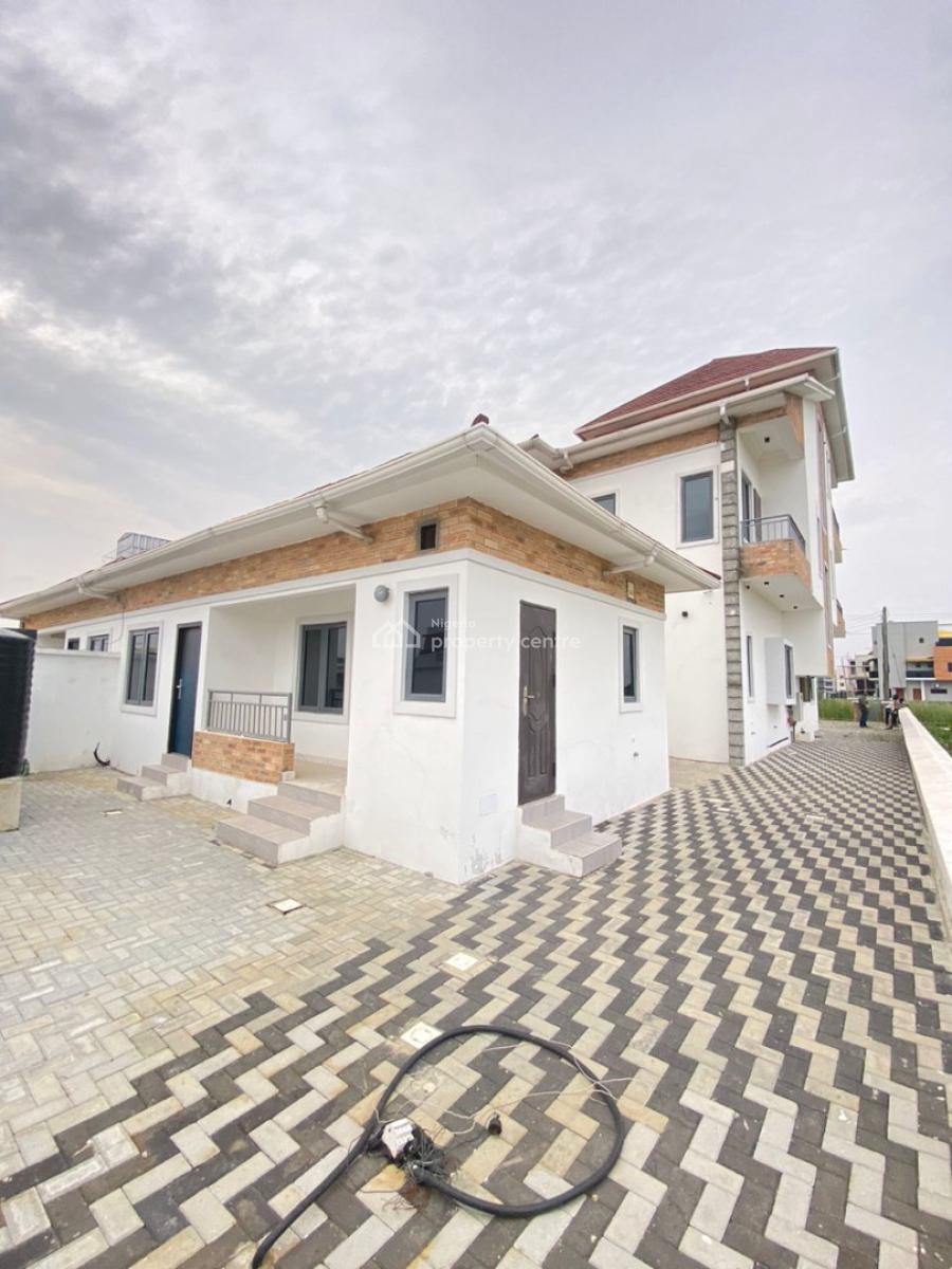 5 Bedroom Semi Detached Duplex with 2 Rooms Detached Bq, Lekki, Lagos, Semi-detached Duplex for Sale