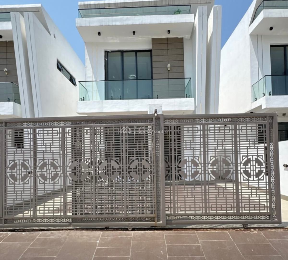 Luxurious 4 Bedroom Fully Detached, Orchid Road Before The Roundabout, Lekki, Lagos, Detached Duplex for Rent