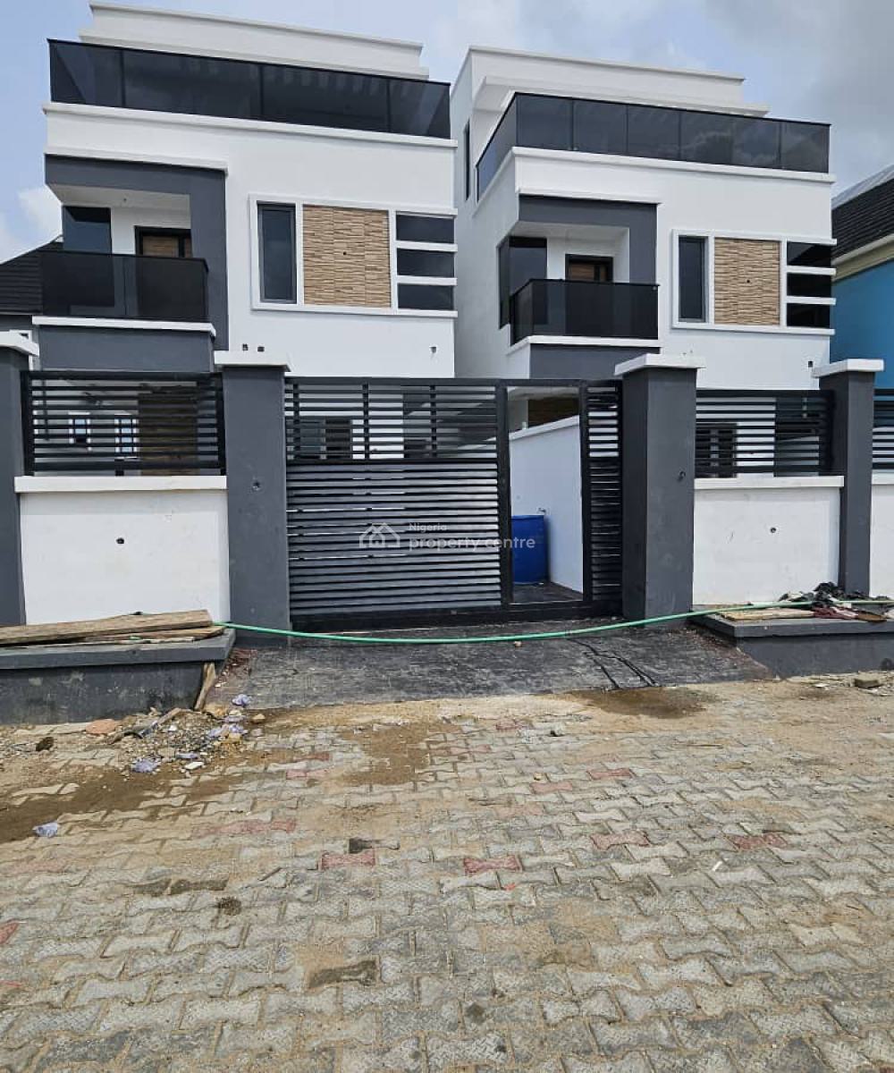 4 Bedroom Duplex with a Room Bq, Extension Oluwora, Omole Phase 2, Ikeja, Lagos, Detached Duplex for Sale