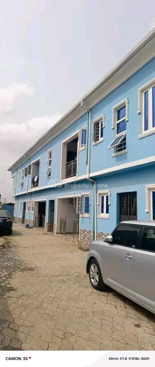 Modern 8 Number 2 Bedroom Flat on More Than Plot of Land.tiled,p.o.p, Command, Abule Egba, Agege, Lagos, Block of Flats for Sale
