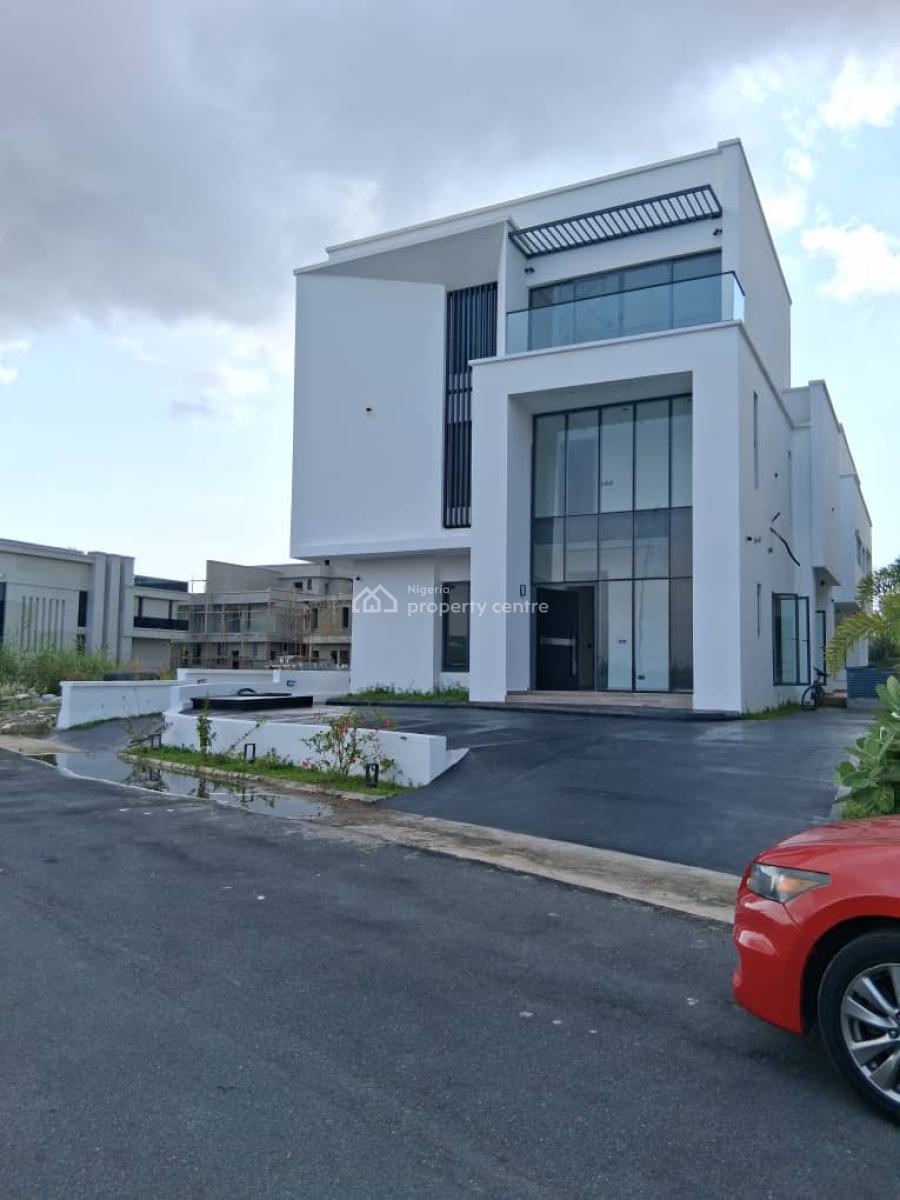 Contemporary 5-bedroom Semi-detached House + Bq, Cowrie Creek, Lekki, Lagos, Semi-detached Duplex for Sale