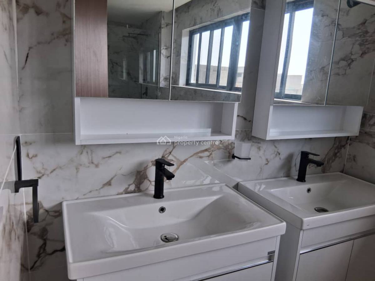 Contemporary 5-bedroom Semi-detached House + Bq, Cowrie Creek, Lekki, Lagos, Semi-detached Duplex for Sale