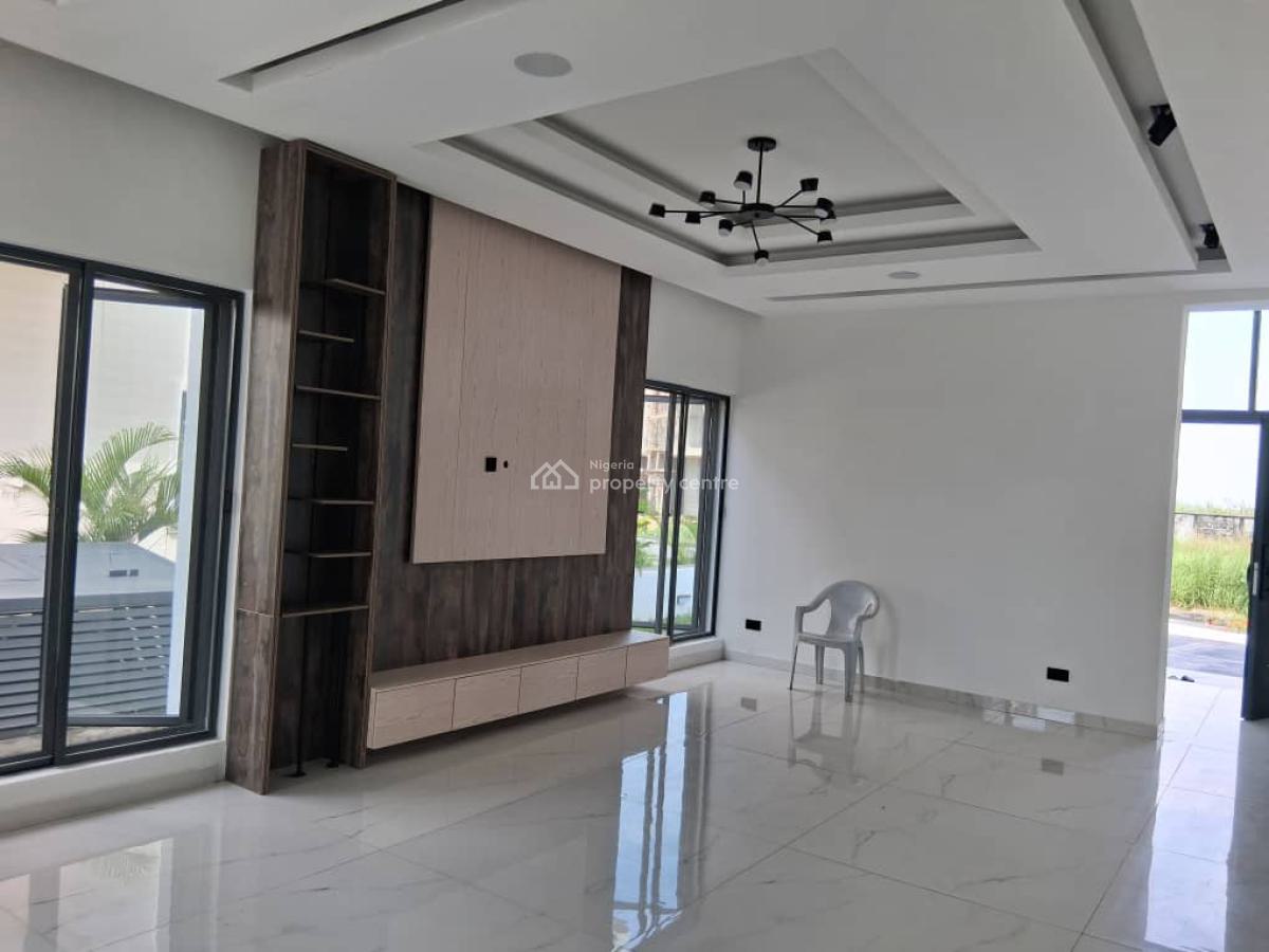 Contemporary 5-bedroom Semi-detached House + Bq, Cowrie Creek, Lekki, Lagos, Semi-detached Duplex for Sale
